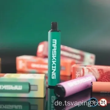 2500 Puffs Einwegfruchtsaft -Maschenspulen -Vape